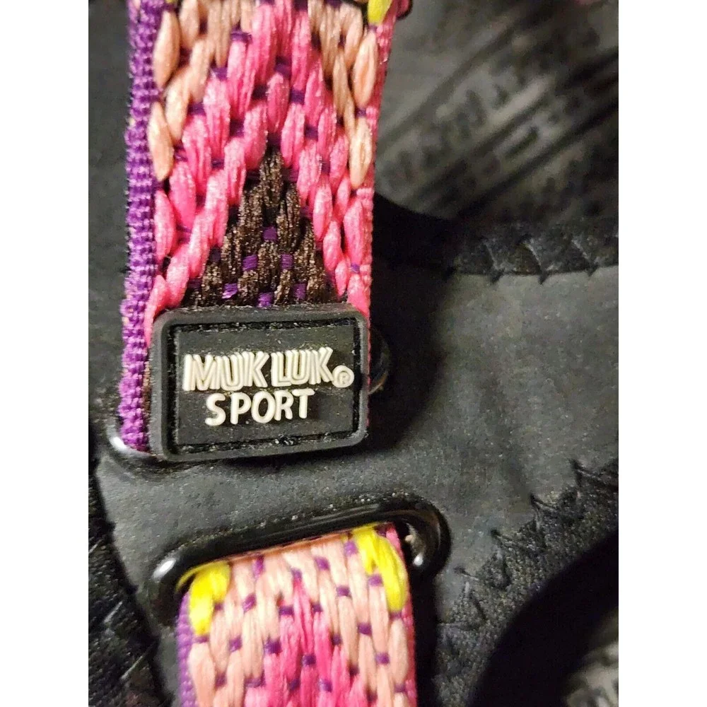MukLuk Sport Woven Summer Sandals Size 10 New